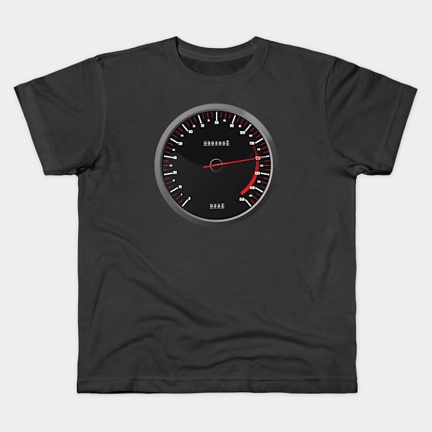 speedometer Kids T-Shirt by Jiestore